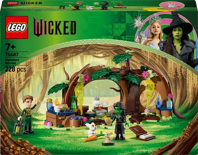 LEGO Wicked, Kryjówka Elphaby, 75687