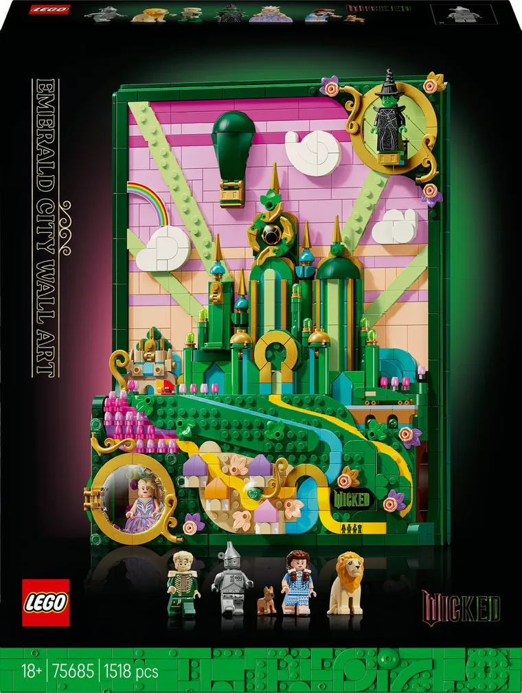 LEGO Wicked, Obraz Emerald City, 75685