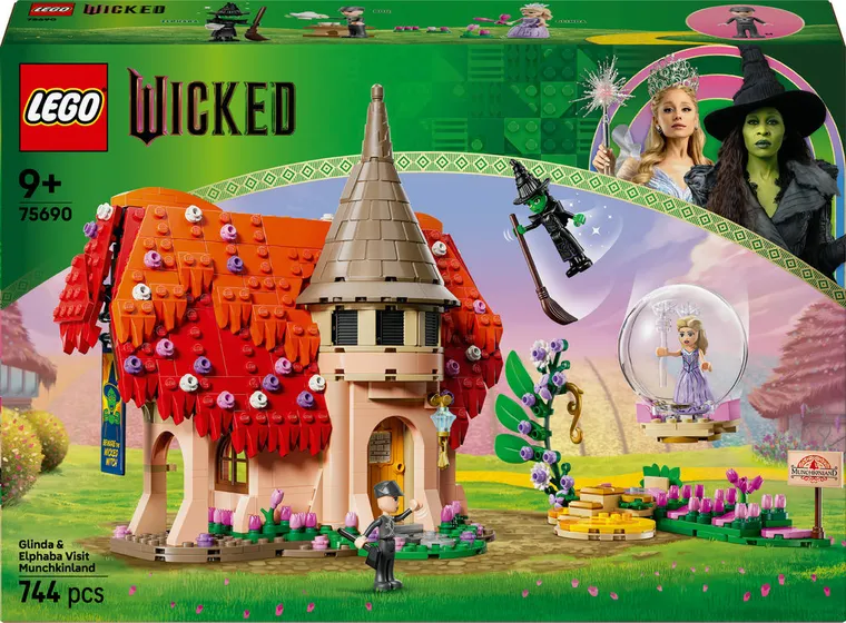 LEGO Wicked, Wizyta Glindy i Elphaby w Munchkinland, 75690