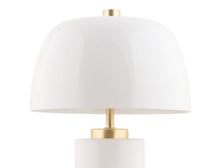 Leitmotiv, lampa stołowa grzybek, Freya, bezprzewodowa, ø 18 cm