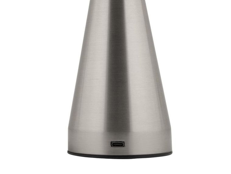 Leitmotiv, Rachel, lampa stołowa grzybek LED, bezprzewodowa, 15,5 cm