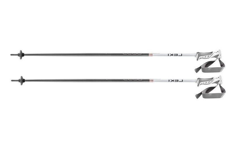 Leki, Bliss, kijki trekkingowe, białe, 115 cm