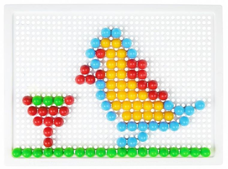 Lena, mozaika kolorowa, 100 elementów