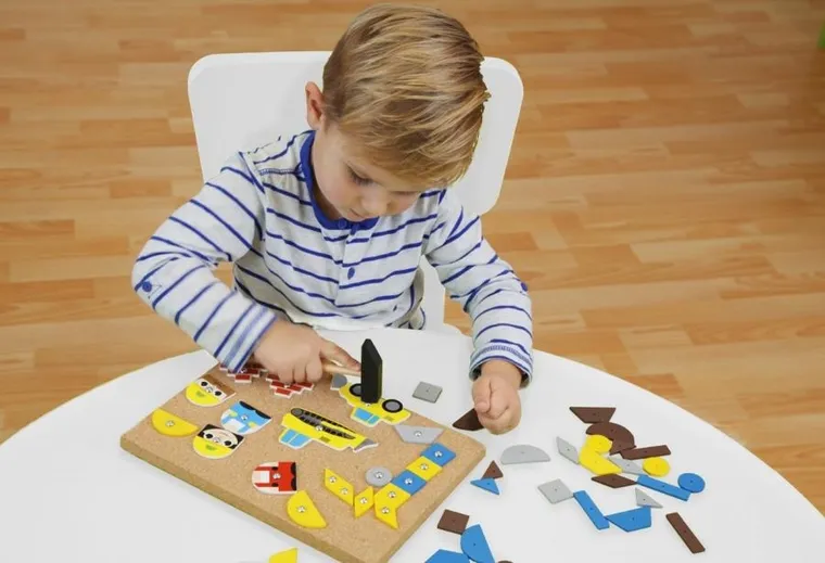 Lena, Przybijanka, zestaw kreatywny, budowlany