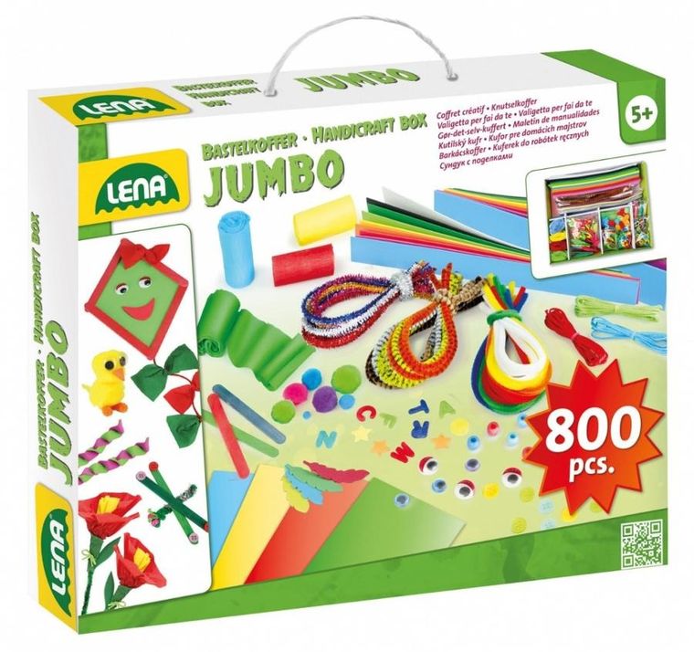 Lena, zestaw kreatywny, pudełko, rękodzieło, zielone