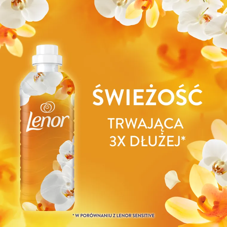 Lenor, Perfume Therapy, płyn do płukania tkanin, 47 prań, Orchid & Vanilla