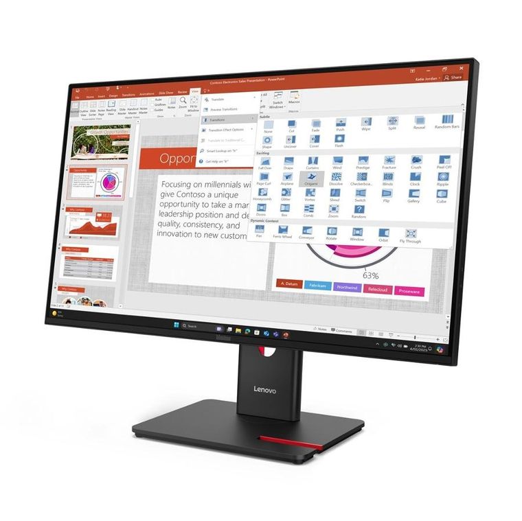 Lenovo, ThinkVision, monitor, 27", T27-40, 64A5ZAT6EU