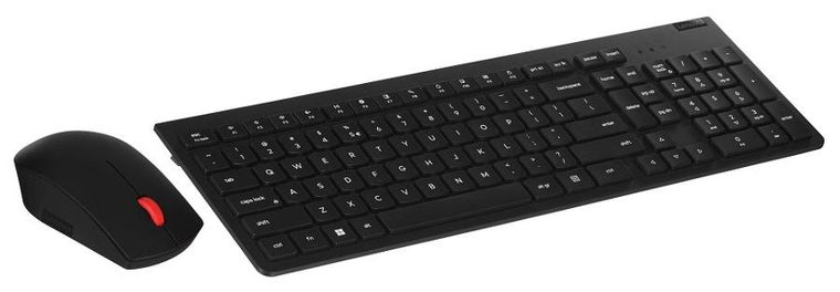 Lenovo, zestaw bezprzewodowej klawiatury i myszy, Essential Gen2, czarny, 4X31N50746