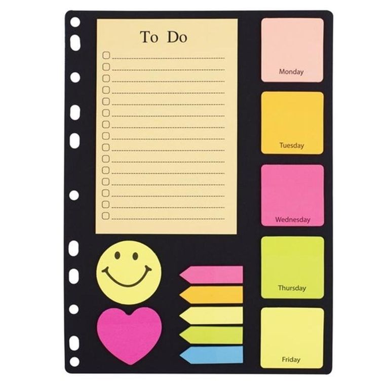 Leviatan, karteczki samoprzylepne zestaw, 90-100 mm, 25 kartek