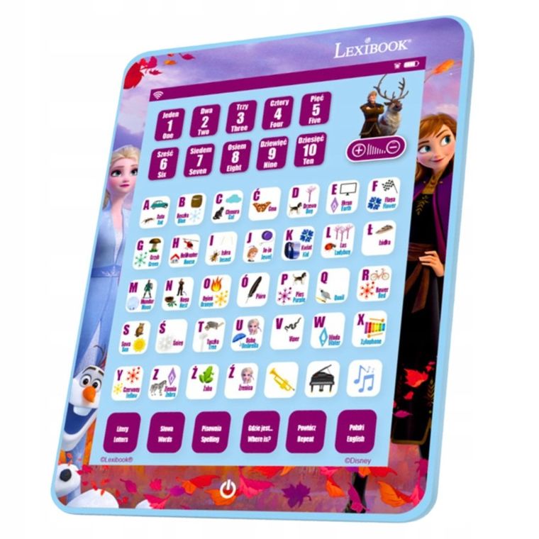 Lexibook, Frozen, dwujęzyczny tablet edukacyjny