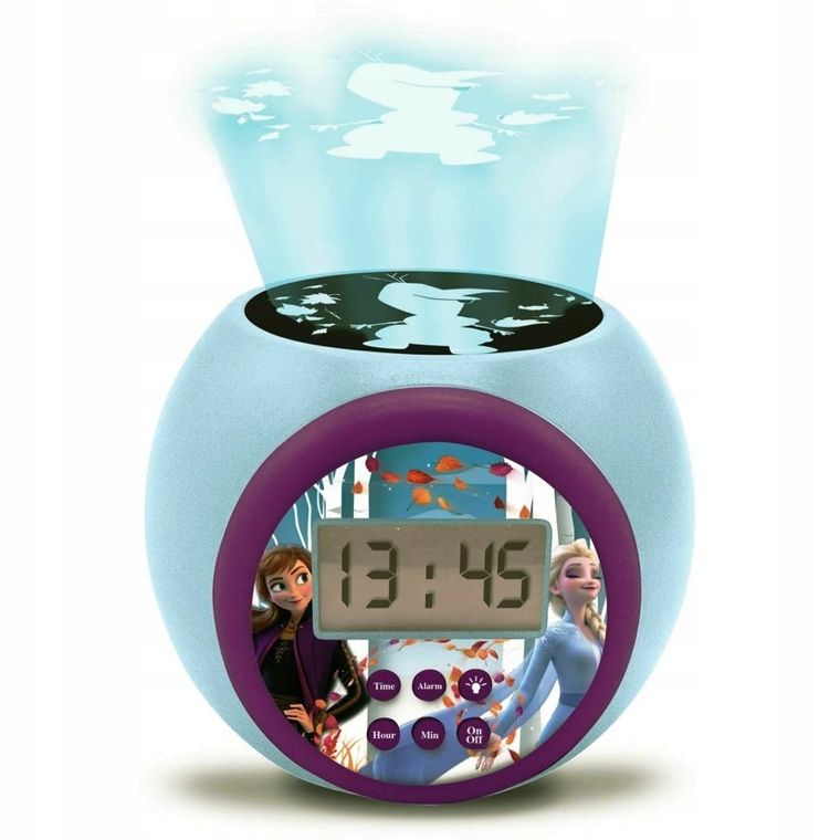 Lexibook, Kraina Lodu, budzik cyfrowy z projektorem i timerem