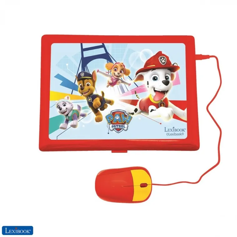 Lexibook, Psi Patrol, laptop edukacyjny, 124 aktywności