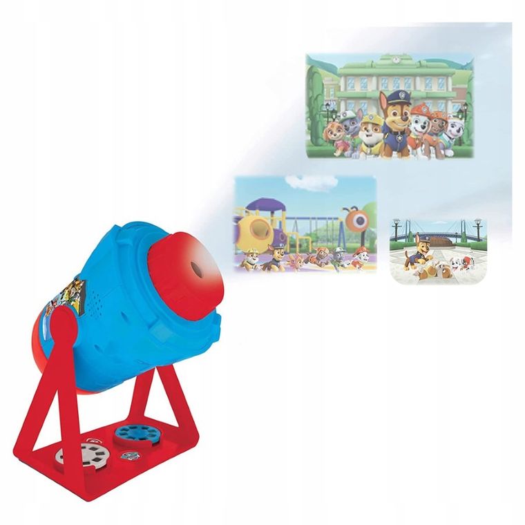 Lexibook, Psi Patrol, projektor 360° z dźwiękiem, 24 wyświetlane obrazy