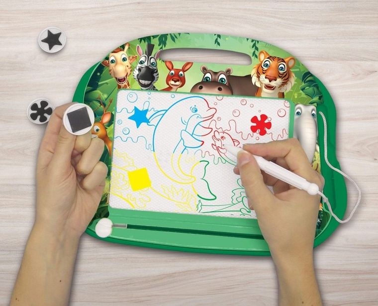 Lexibook, tablica magnetyczna, zwierzęta