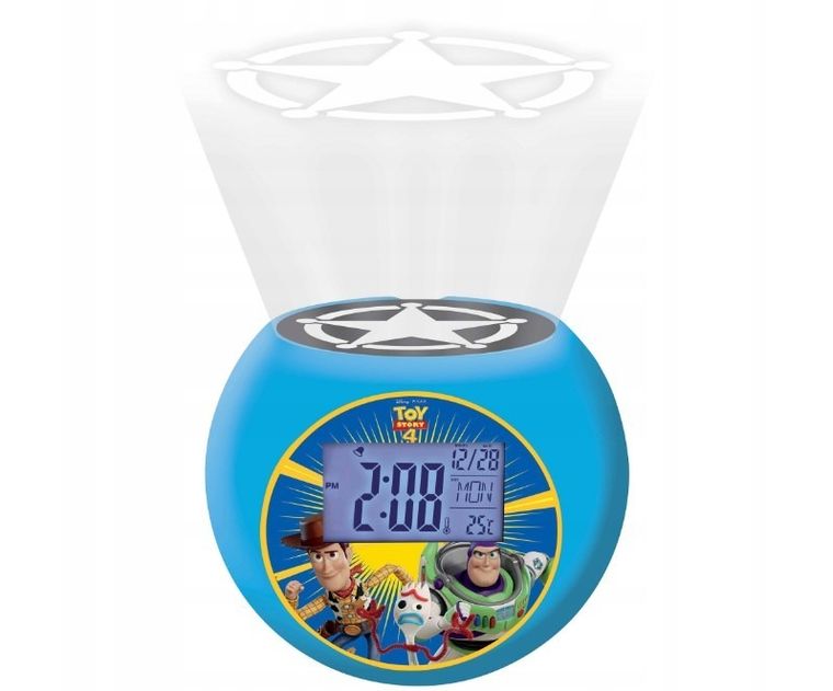 Lexibook, Toy Story, radio z projektorem, budzik