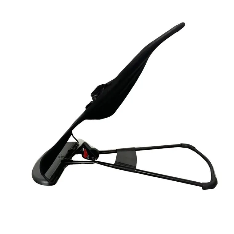 Leżaczek, bujaczek dziecięcy, czarny