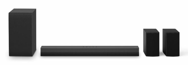 LG, soundbar, S40TR, 4.1-kanałowy, czarny