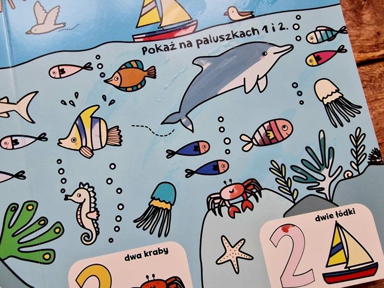 Liczby. Akademia mądrego dziecka. Wodne przygody