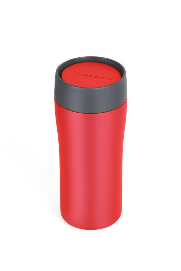Lifeventure, One-Touch, kubek termiczny, red, 350 ml