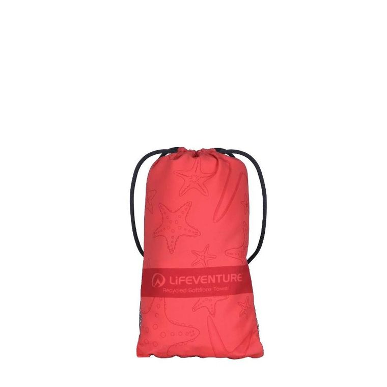Lifeventure, SoftFibre Recycled Lifeventure, ręcznik szybkoschnący, Starfish, 150-90 cm
