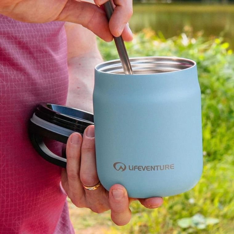Lifeventure, termos na jedzenie, Ice Blue, 600 ml