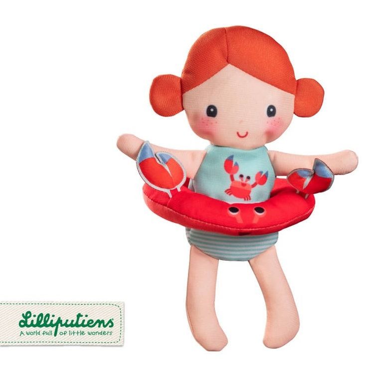 Lilliputiens, Axelle, laleczka do kąpieli, 6m+