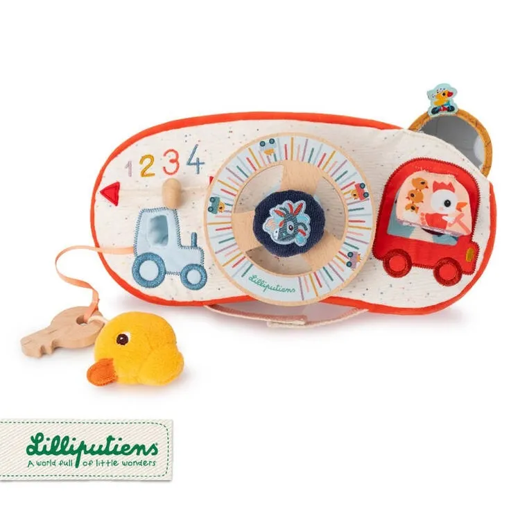 Lilliputiens, Farma, miękka tablica aktywizująca do zabawy, 10m+