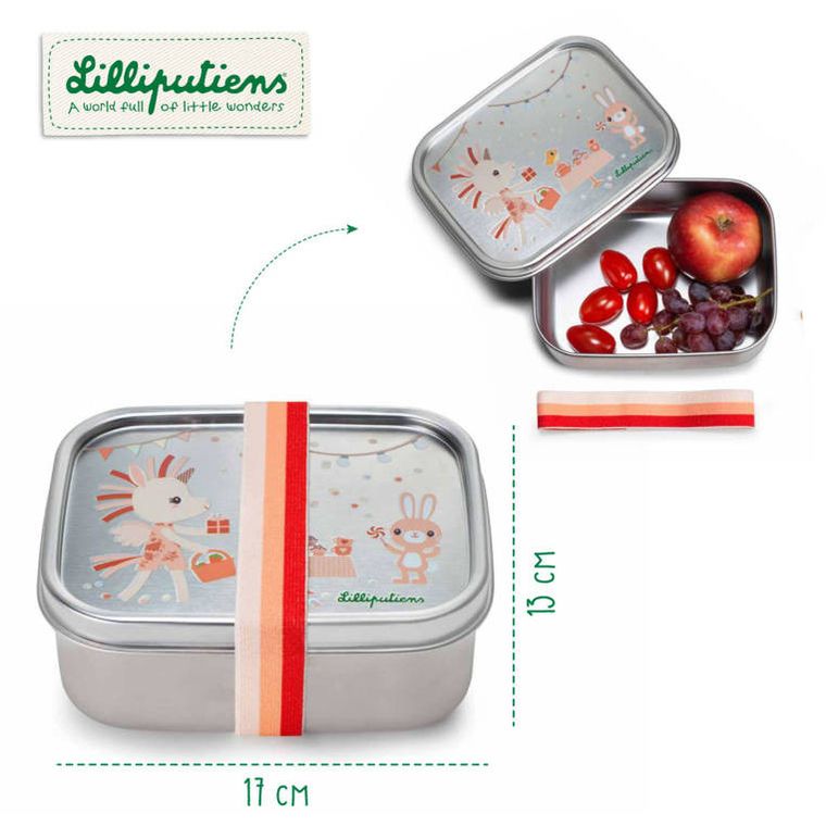 Lilliputiens, lunchbox ze stali nierdzewnej, Szczęśliwy Jednorożec Lena