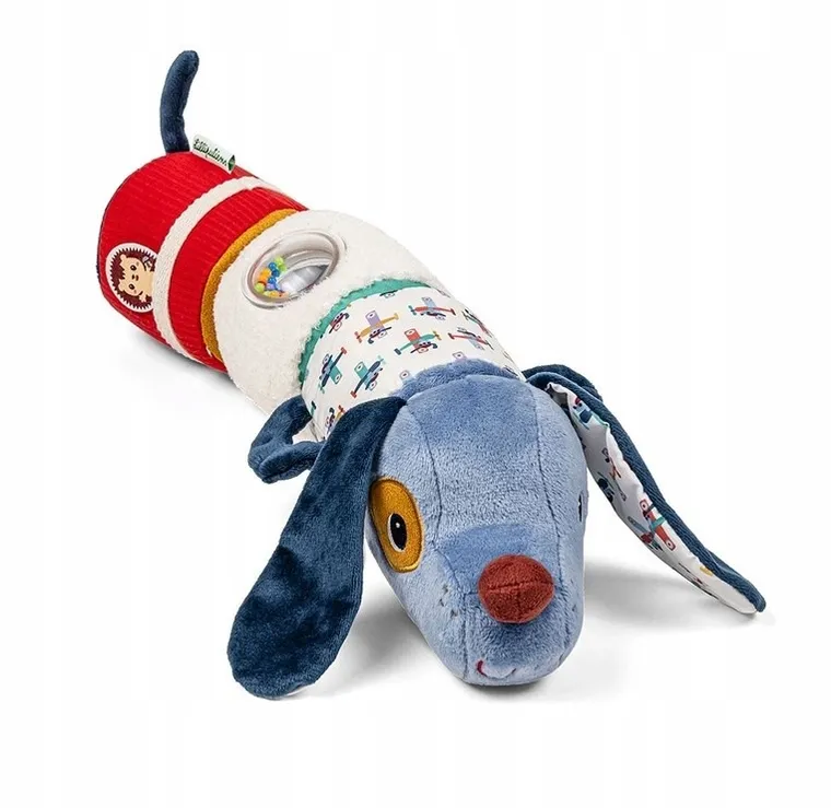 Lilliputiens, Piesek Jules, wałek dźwiękowy, 4-elementowy, 6m+