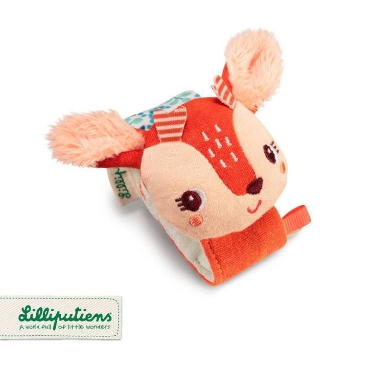 Lilliputiens, Sarenka Stella, grzechotka na rękę z szeleszczącą folią, 0m+