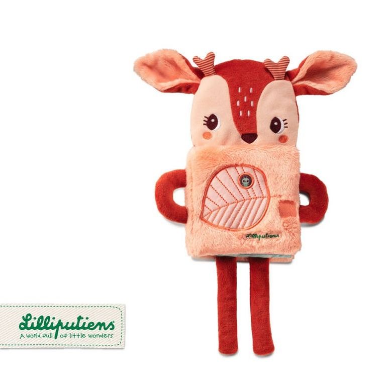 Lilliputiens, Sarenka Stella, przytulanka z książeczką, 3m+