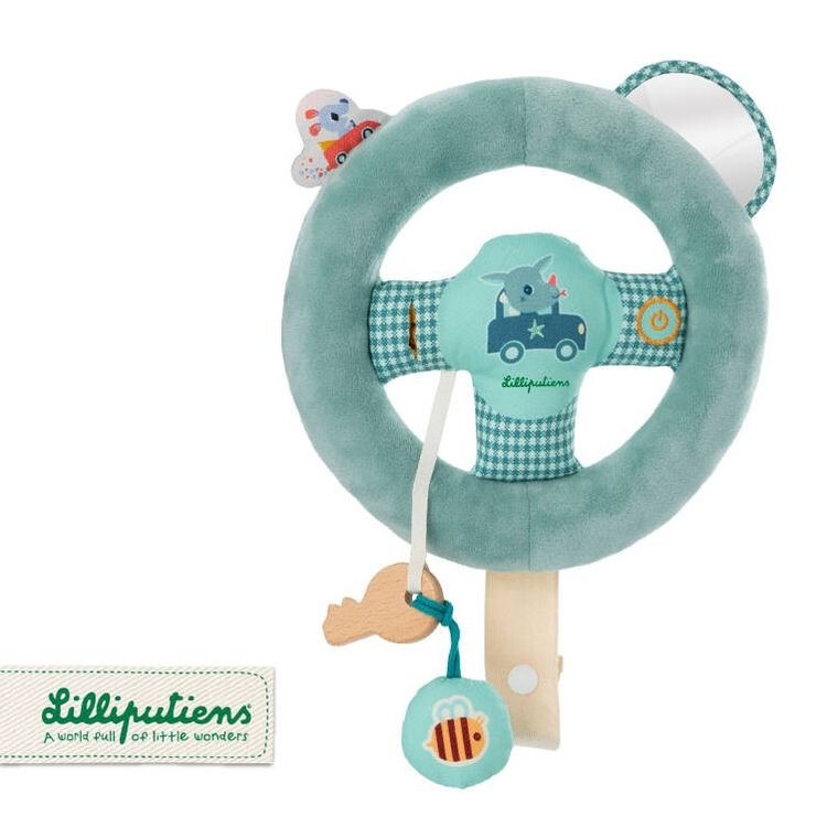 Lilliputiens, Smok Joe, miękka kierownica aktywizująca, 18m+
