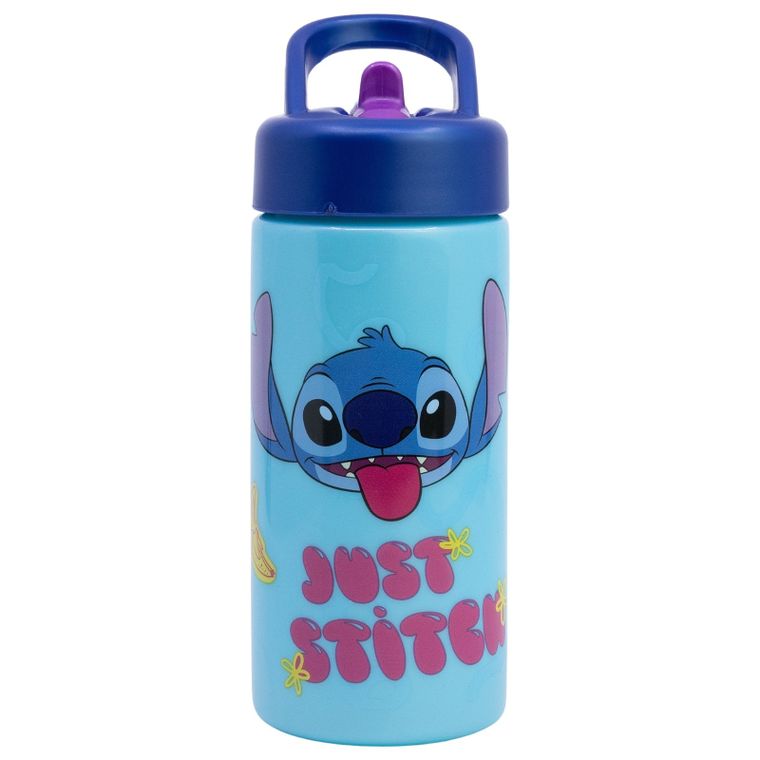 Lilo i Stitch, Bidon Playground ze słomką, 420 ml