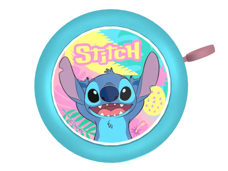 Lilo i Stitch, dzwonek rowerowy, 5,5 cm