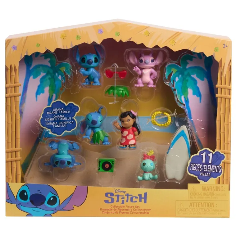 Lilo i Stitch, figurki kolekcjonerskie, 5 szt.