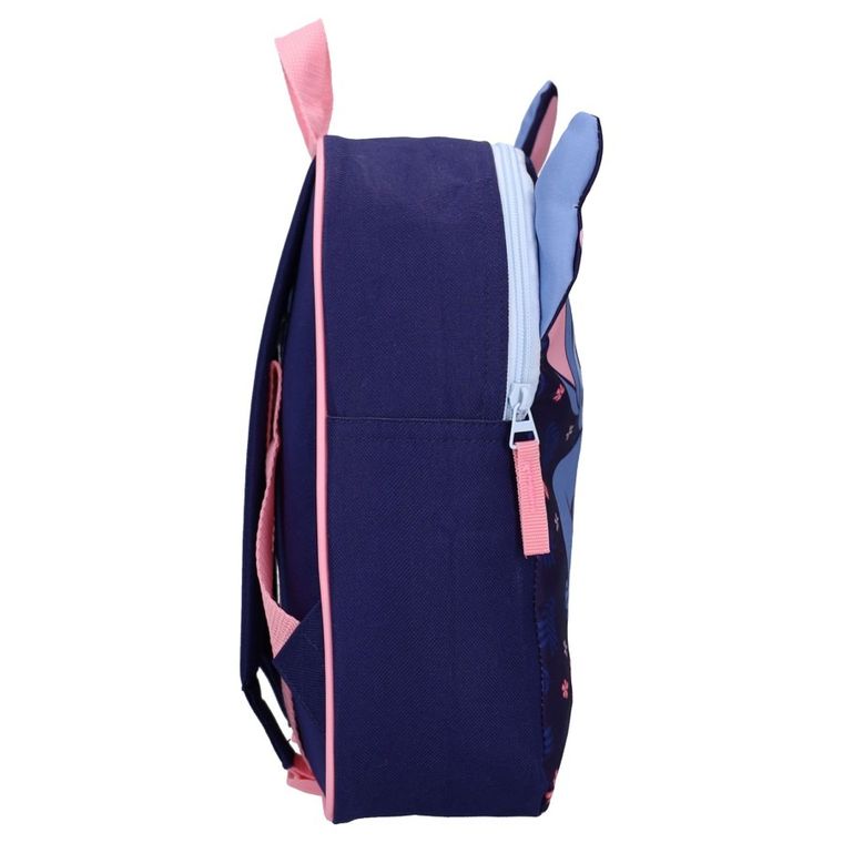 Lilo i Stitch, Fluffy Friends, pluszowy plecak dla przedszkolaka, niebieski