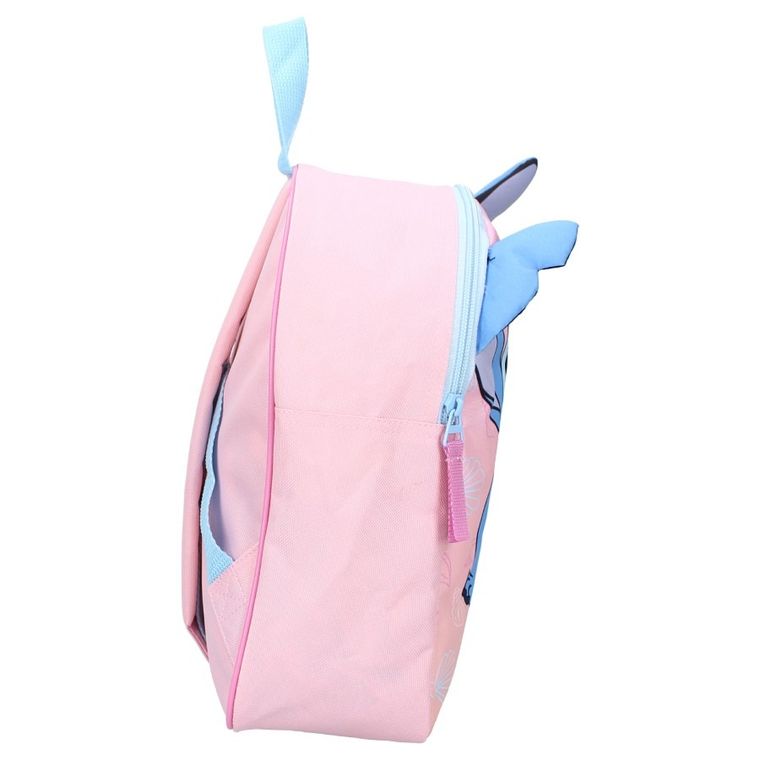 Lilo i Stitch, Fluffy Friends, pluszowy plecak dla przedszkolaka, różowy