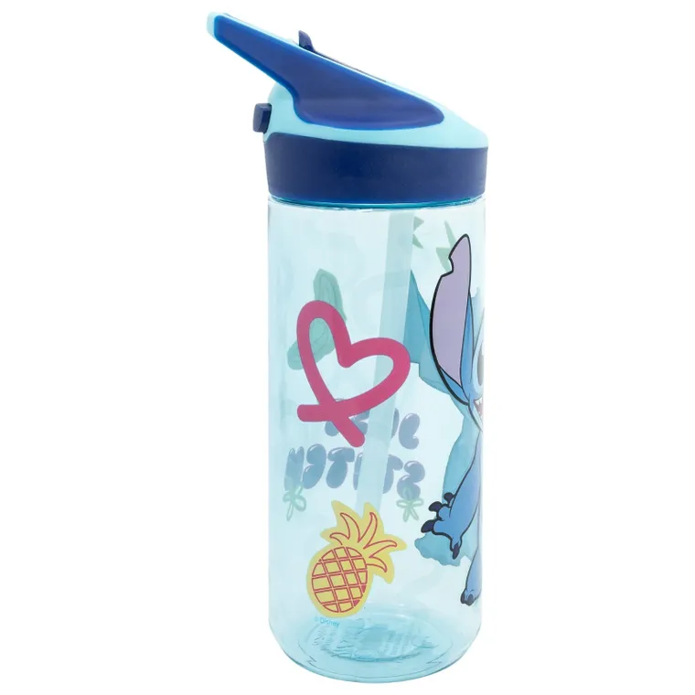 Lilo i Stitch, Prem, butelka plastikowa z ustnikiem, ecozen, 620 ml
