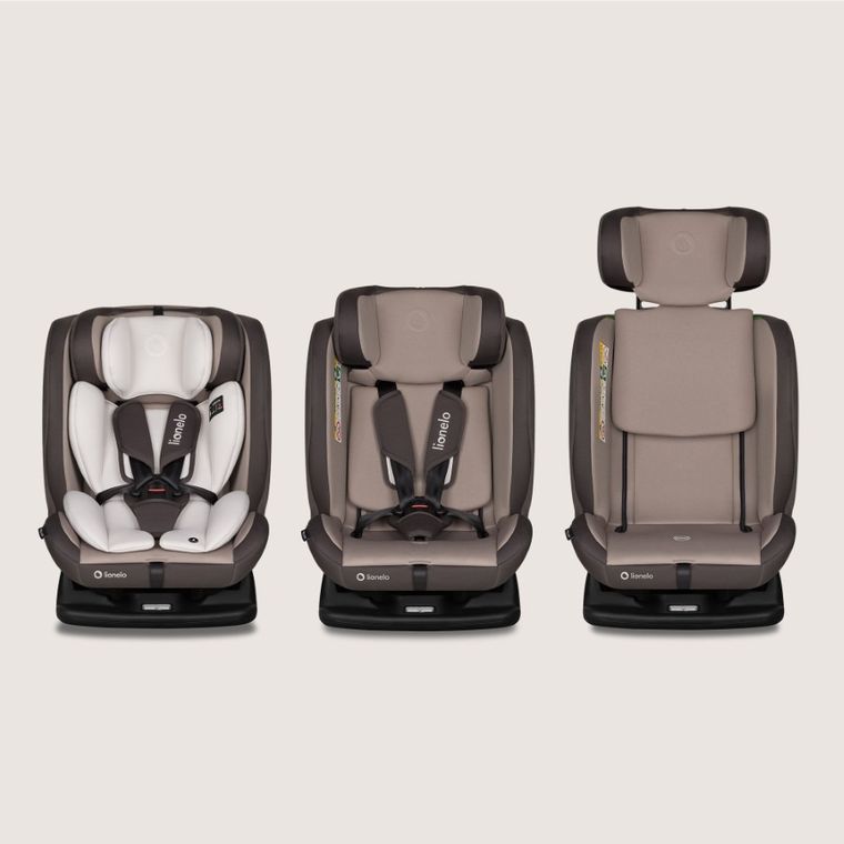 Lionelo, Aart, i-Size, fotelik samochodowy, beige latte, 40-150 cm