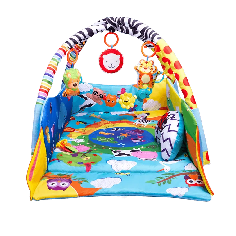 Lionelo, Anika Plus, mata edukacyjna, Blue Yellow