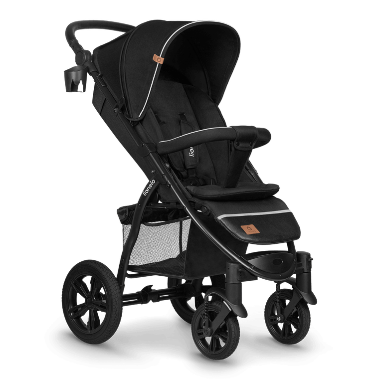 Lionelo, Annet Tour, wózek spacerowy, Black Carbon