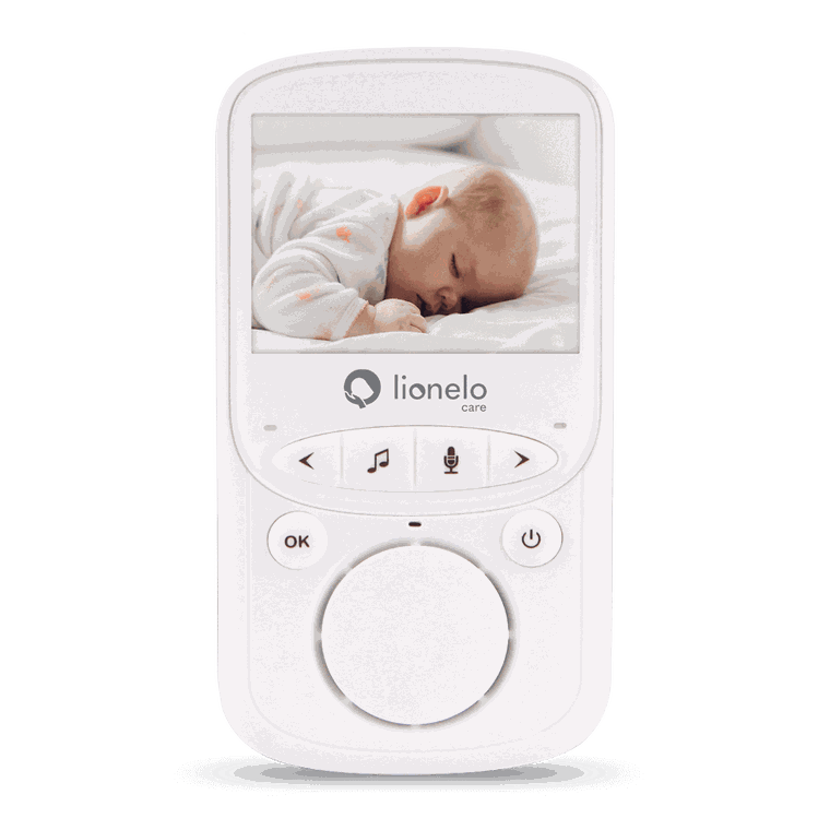 Lionelo, Babyline 5.1, niania elektroniczna video, biała