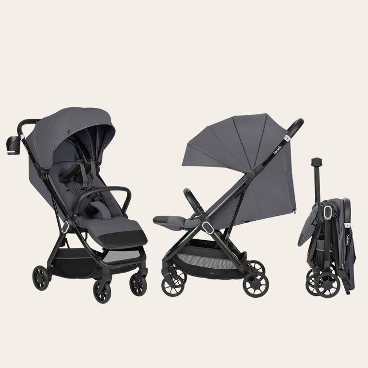 Lionelo, Bess, wózek spacerowy, grey stone