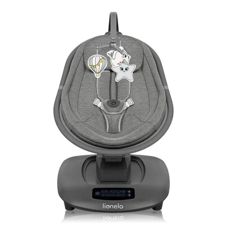Lionelo, Blossom, elektryczny bujaczek, Grey Concrete