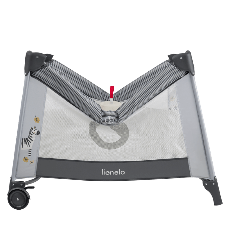 Lionelo, Bonnie, kojec dla dzieci, Grey Stone