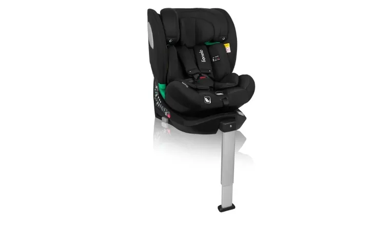 Lionelo, Braam Air, fotelik samochodowy, Black Carbon, 40-150 cm