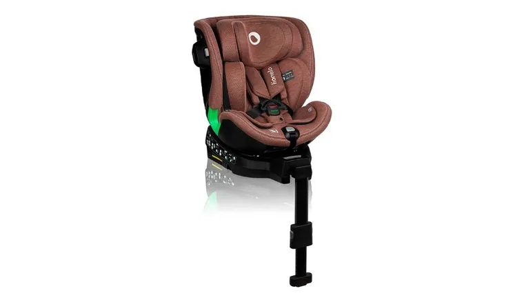 Lionelo, Harmony, I-Size, fotelik samochodowy, Red Brick Bamboo, 40-150 cm