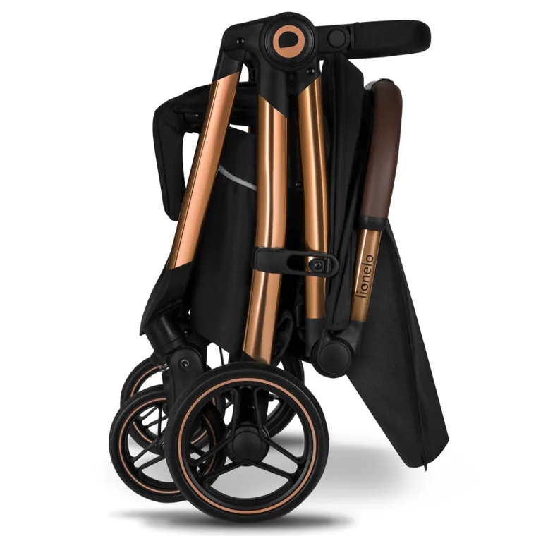 Lionelo, Ingrid, wózek spacerowy, Black Onyx