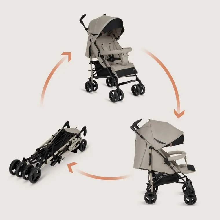 Lionelo, Irma, wózek spacerowy, Beige Sand