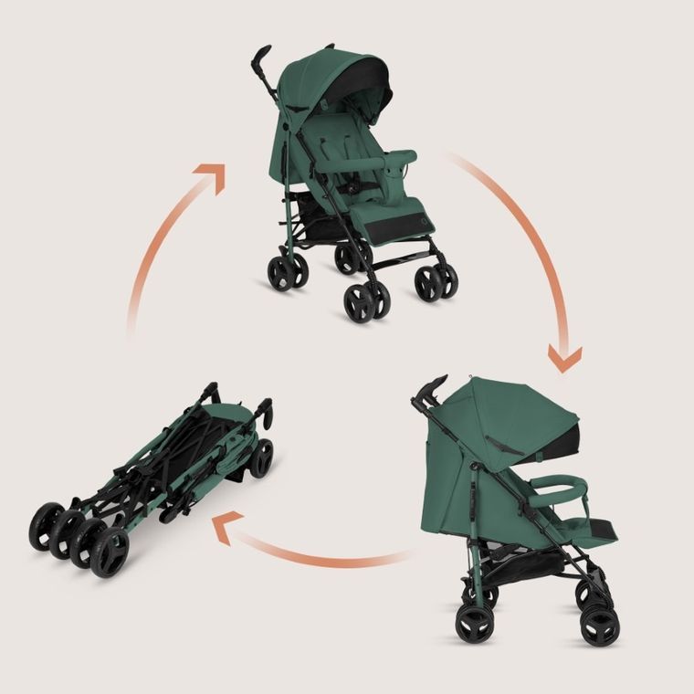 Lionelo, Irma, wózek spacerowy, Green Emerald